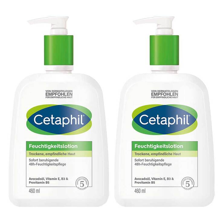 Cetaphil Feuchtigkeitslotion, 2x460 ml