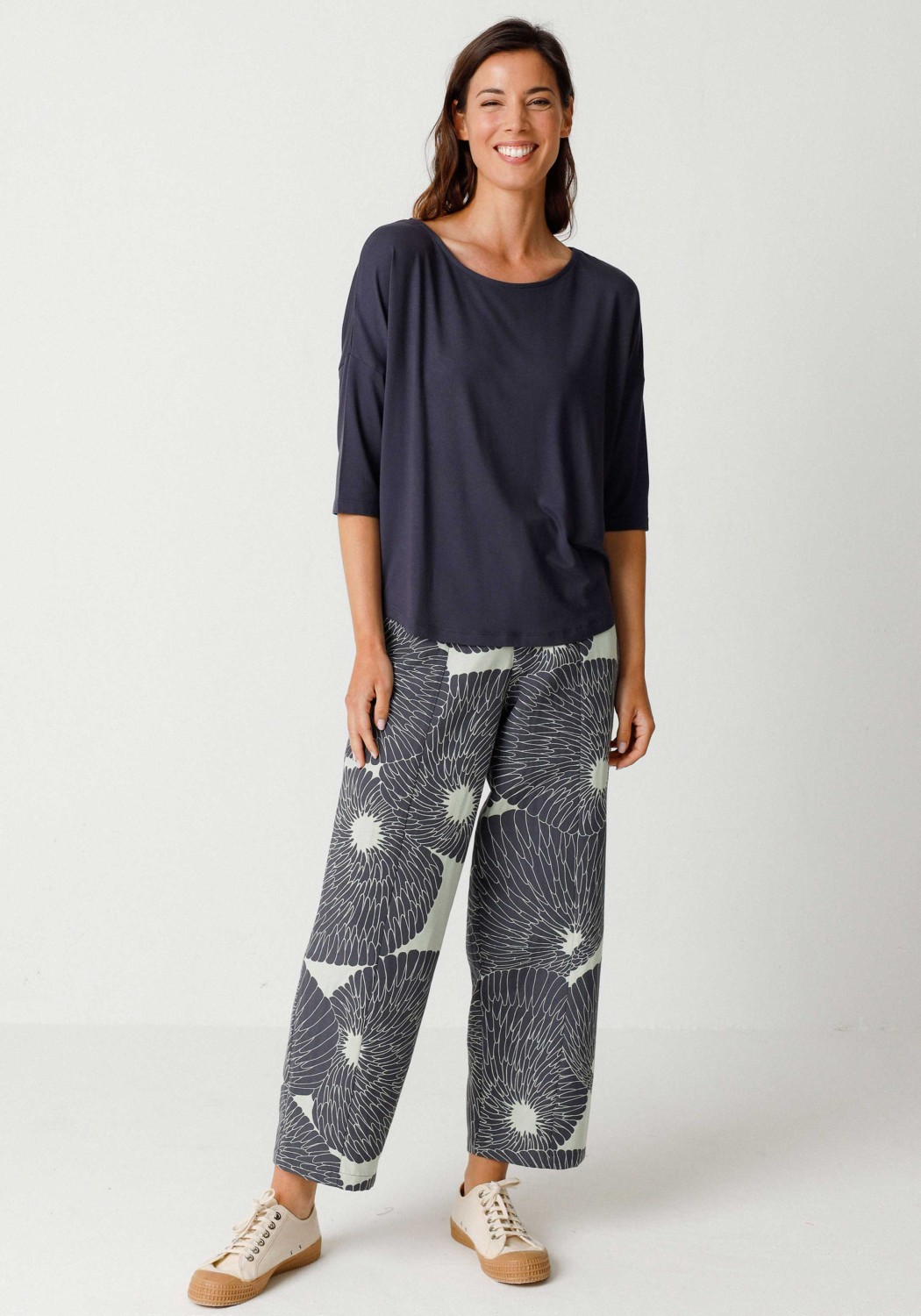 SKFK T-Shirt Bederatzi Dark Grey