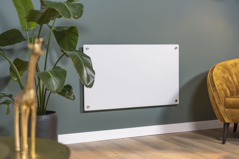 Eurom - Mon Soleil - Infraroodpaneel - Wit - Glas - 450W - 60x100cm