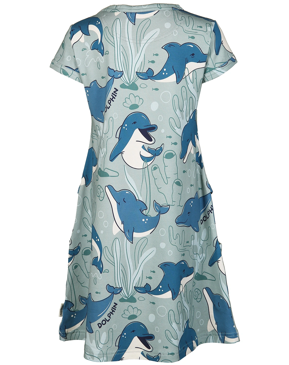 Kurzarmkleid DASHING DOLPHIN in blau