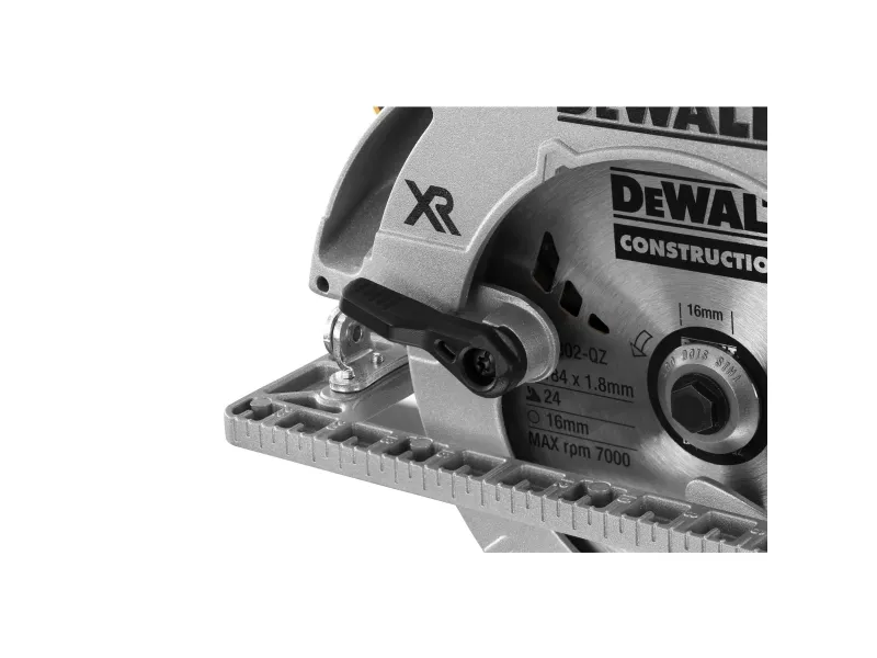 DeWALT DCS572NT, Gul, 18,4 cm, 5500 rpm, 4,4 cm, 57°, 2,5 m/s²
