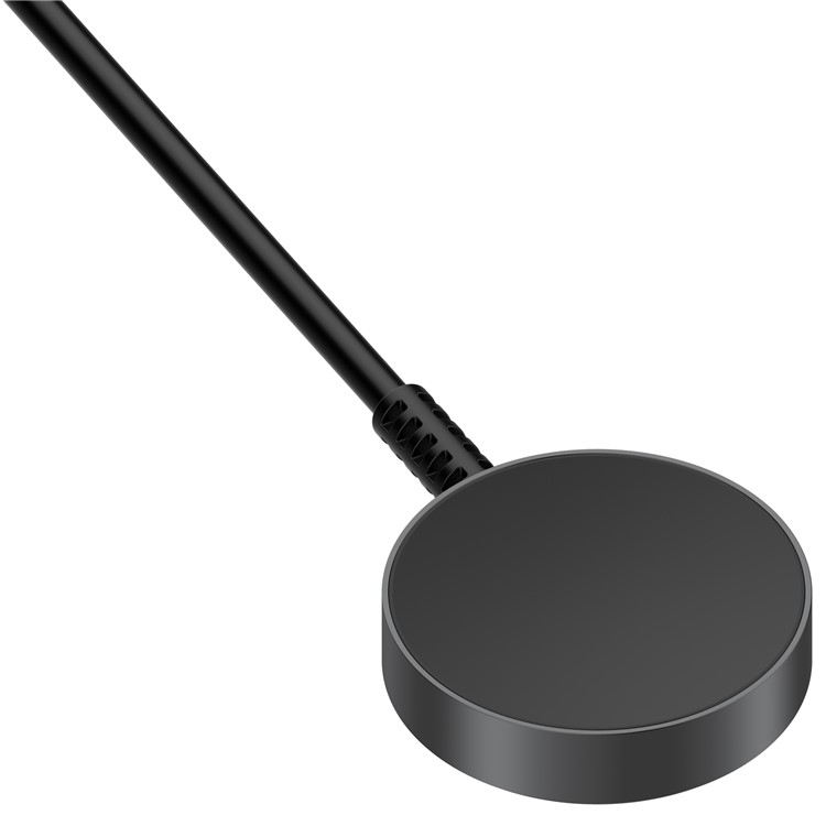 (1m) USB C auf Samsung Galaxy Watch 6 / 6 Classic / 5 / 5 Pro / 4 / 4 Classic / Active 2 / 1 Magnetisches Ladekabel - Schwarz