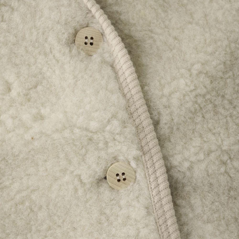 Køb Huttelihut Cement Vest Uld Bamse W. Lining