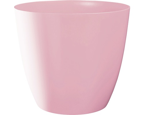 Ella plantenbak Ø 10 cm H 9 cm glanzend roze
