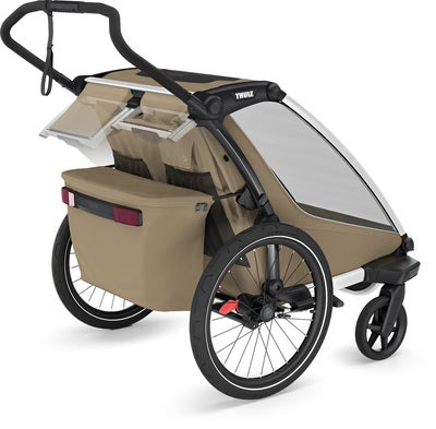 Thule Chariot Cross 2 Sykkelvogn, Khaki G3