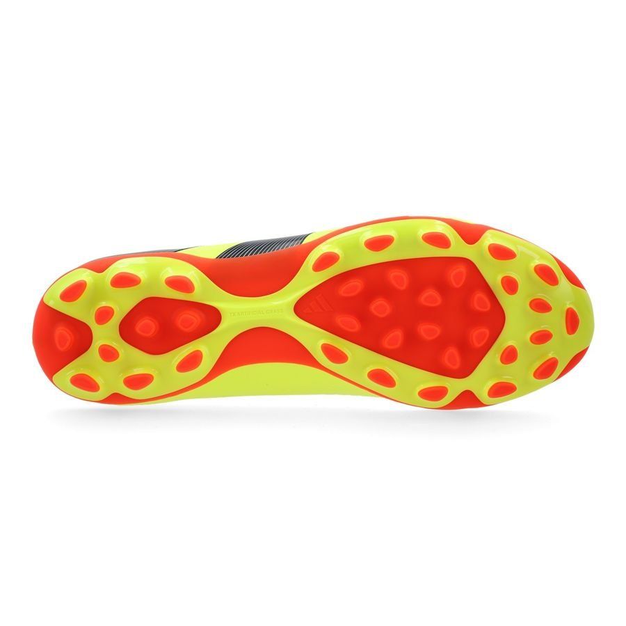 adidas Predator League 2G/3G AG Energy Citrus - Jaune/Noir/Rouge