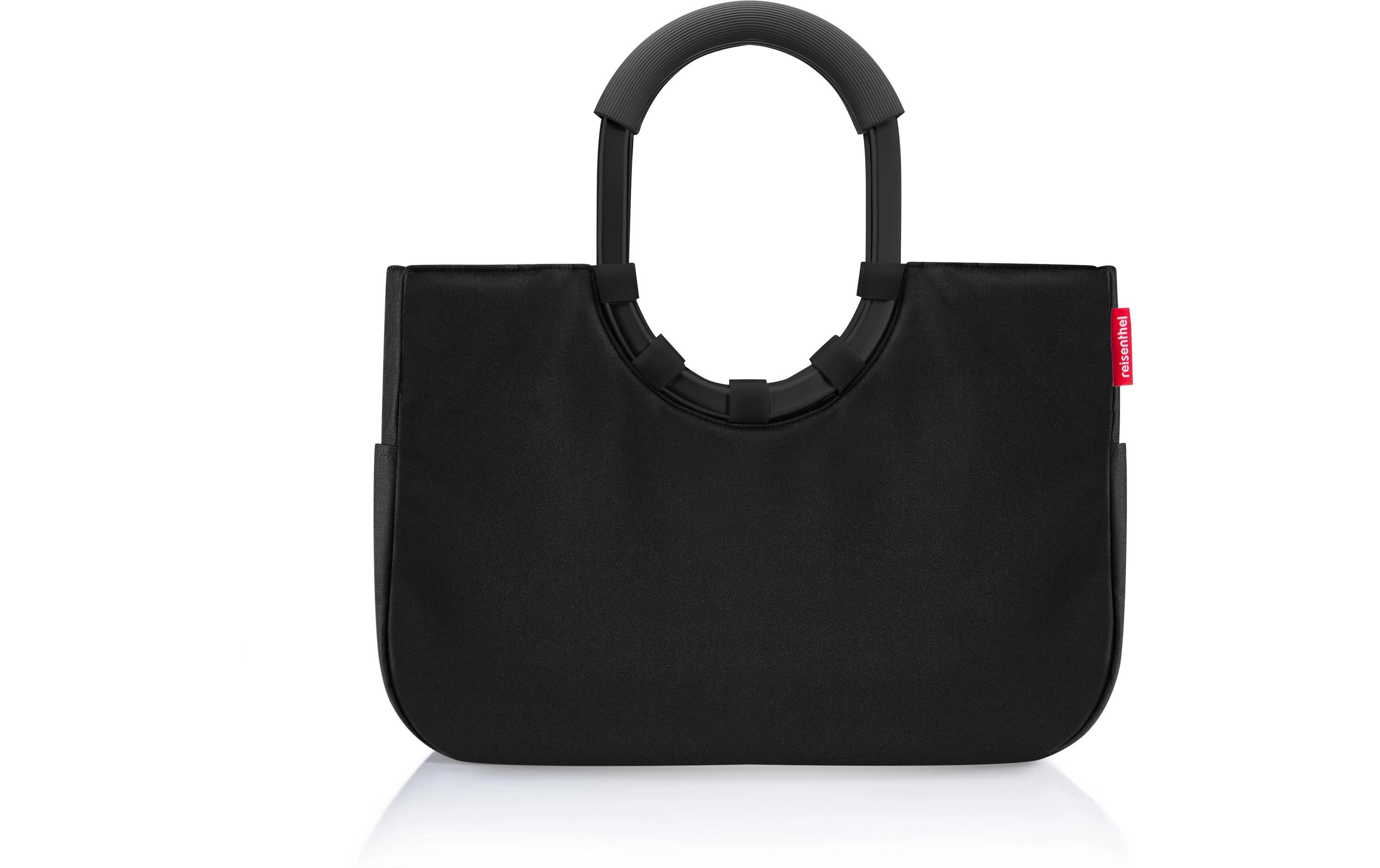 Einkaufskorb loopshopper M Frame BlackElegante Einkaufstasche