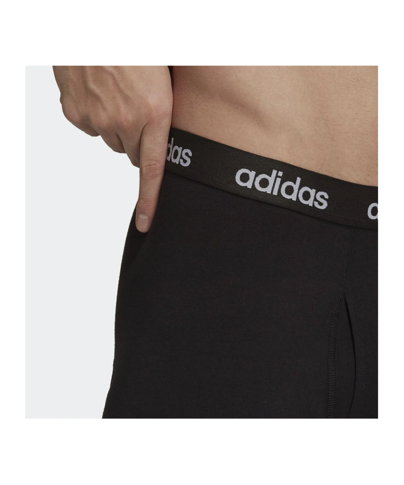 adidas Graphic Brief Boxershort 2er Pack Schwarz