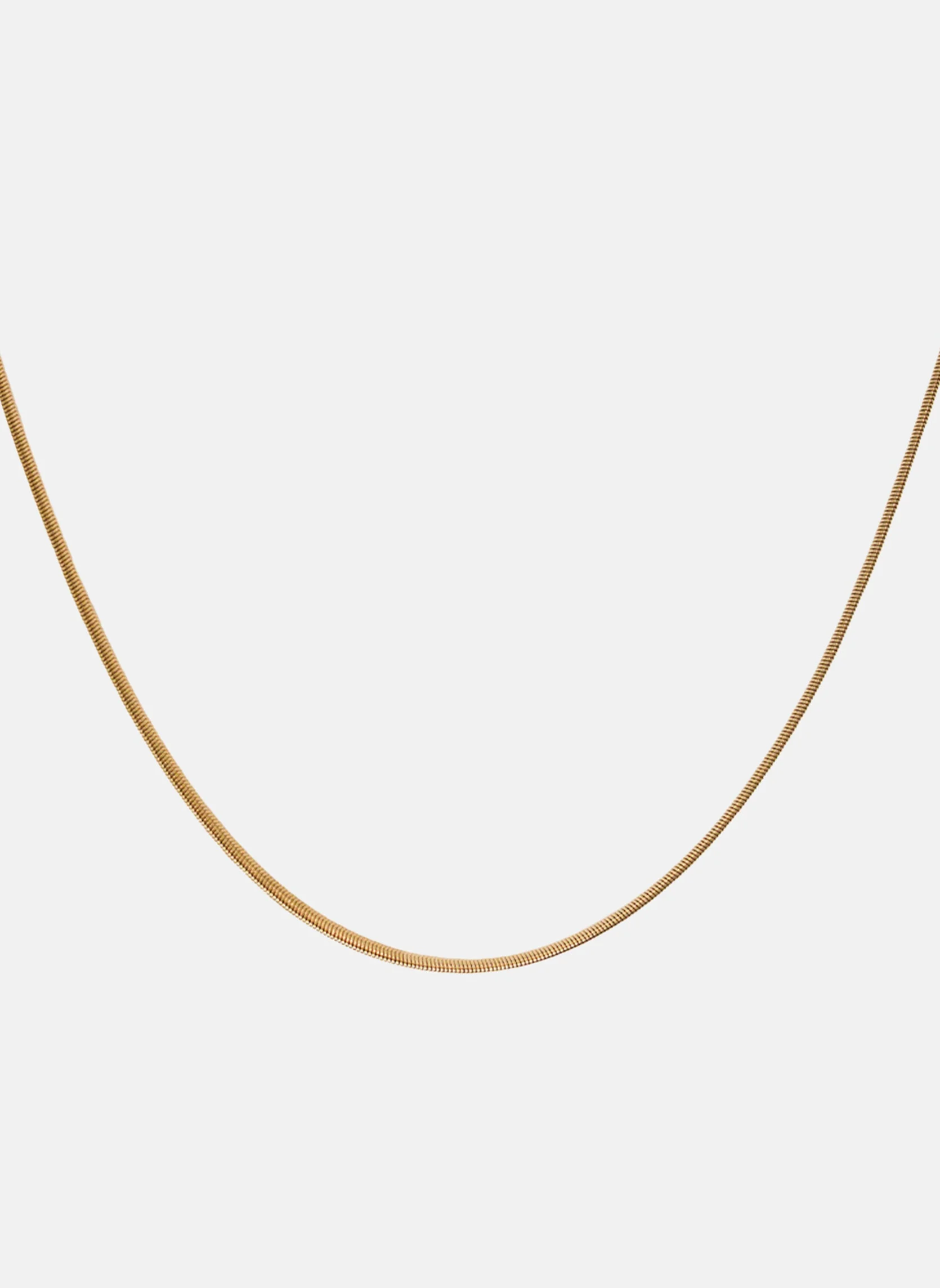 SIGMA - Collier chaîne sigma | Doré