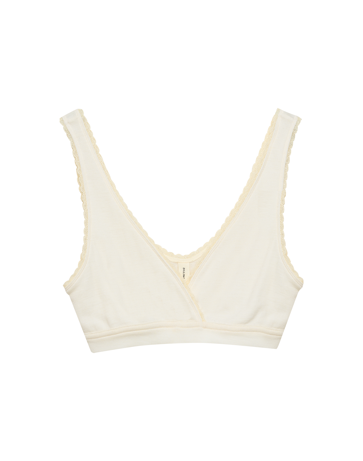Bralette van merinowol/zijde voor dames