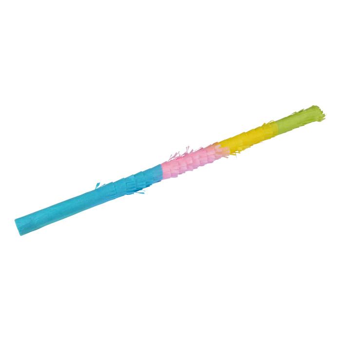 BATON A PINATA MULTICOLORE H.60CM