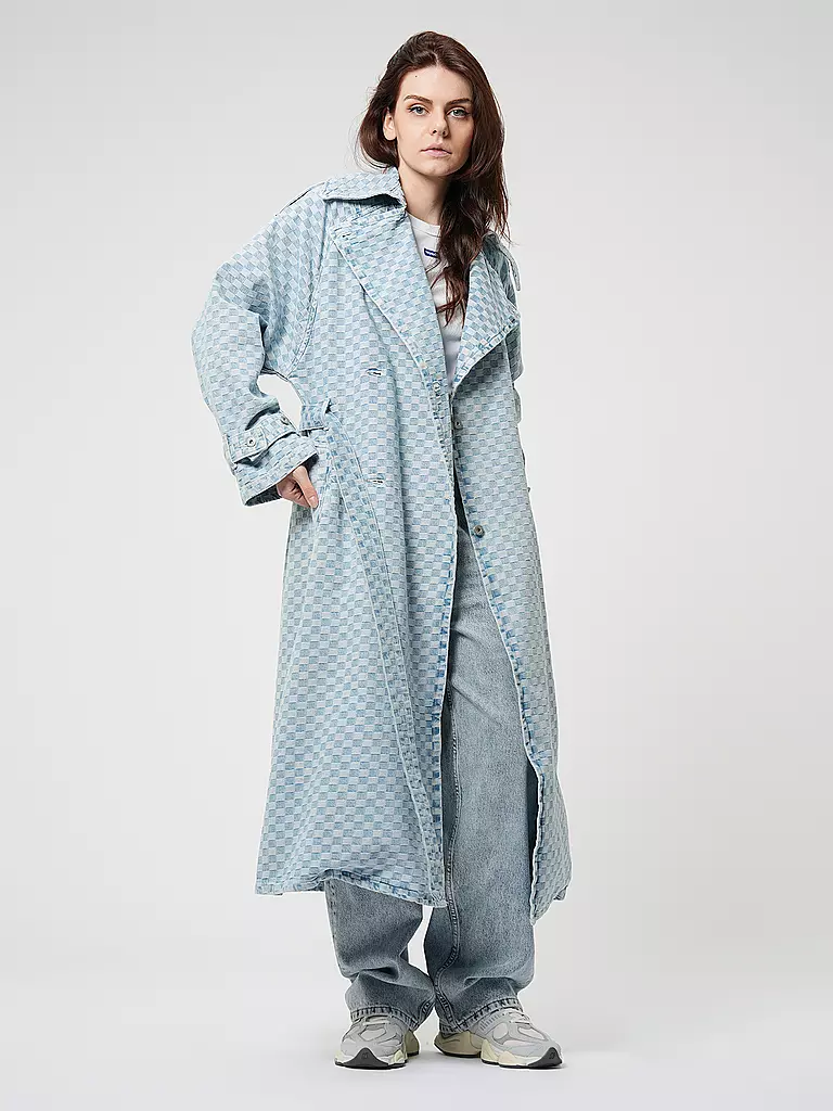 HUGO Trenchcoat hellblau