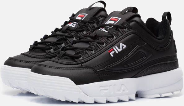 Fila sneakers zwart Imitatieleer Logo 37