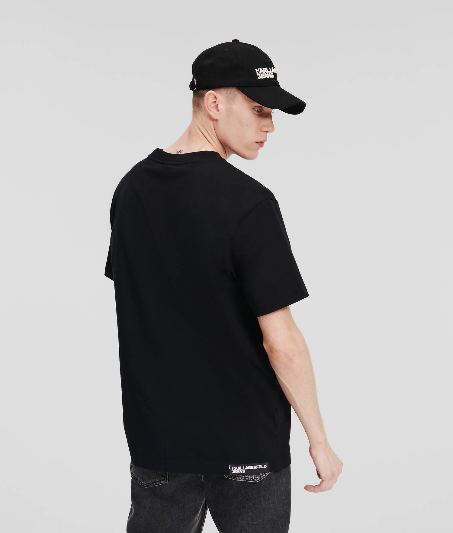 T-SHIRT RAYÉ KLJ MONOGRAM