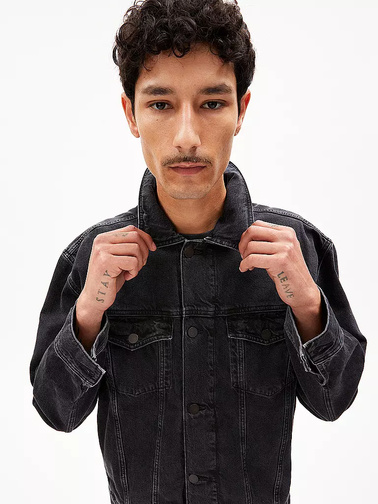 ARMEDANGELS Jeansjacke TRAAKA grau