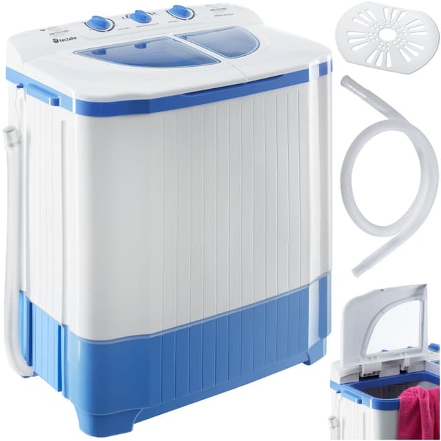 Mini vaskemaskine med 4,5 kg. vask og 3,5 kg. centrifugering