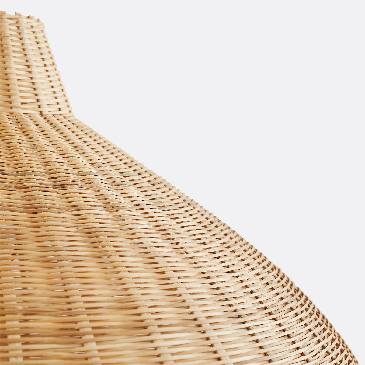LA REDOUTE INTERIEURS<br>Candeeiro suspenso em bambu trançado, Ø60 cm, Vani