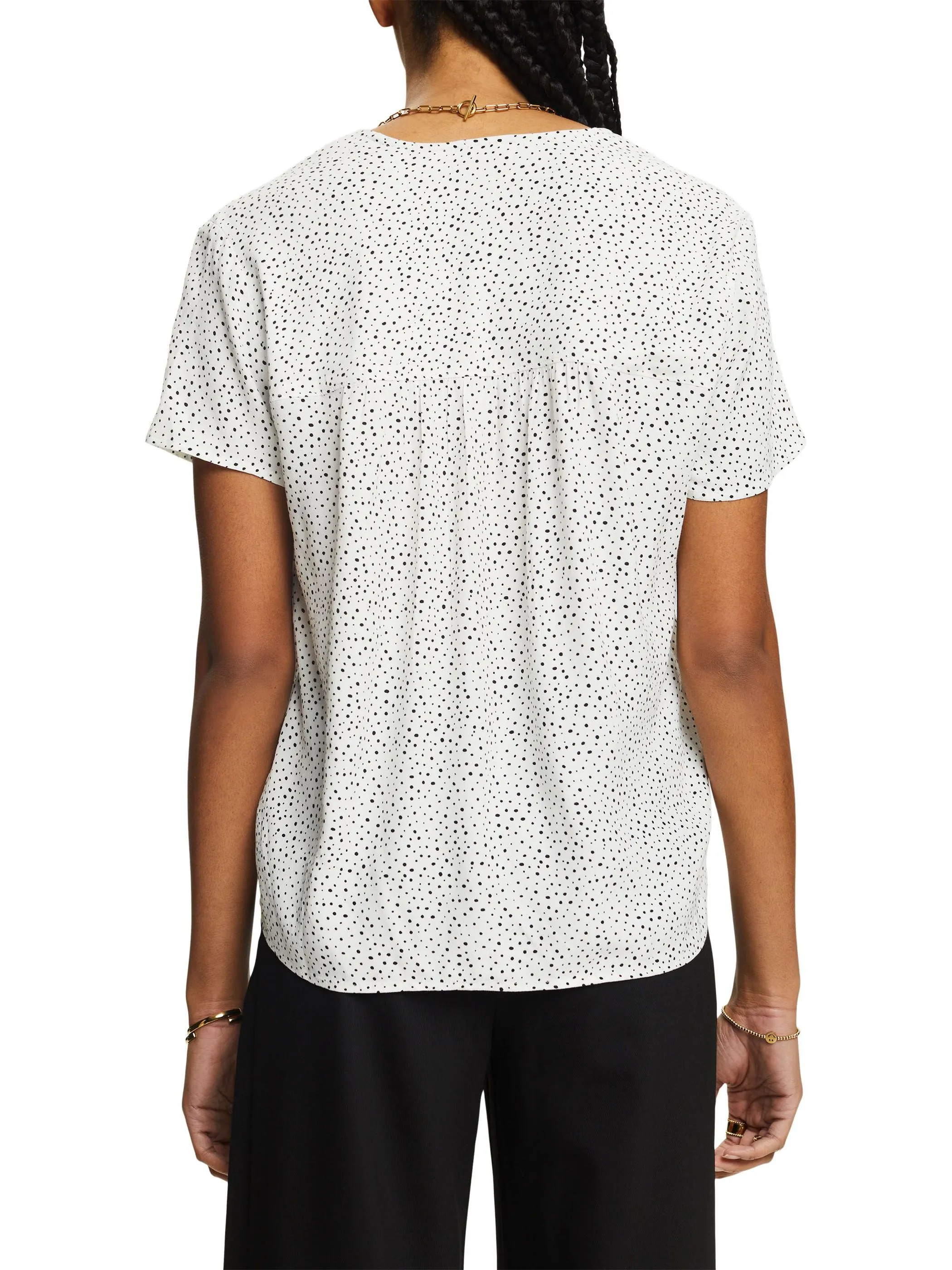 Damen Bluse mit V-Ausschnitt