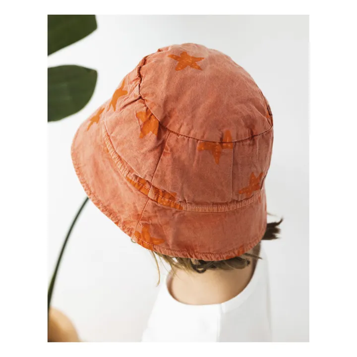 Búho Chapeau Coton Bio Starfish | Rouge