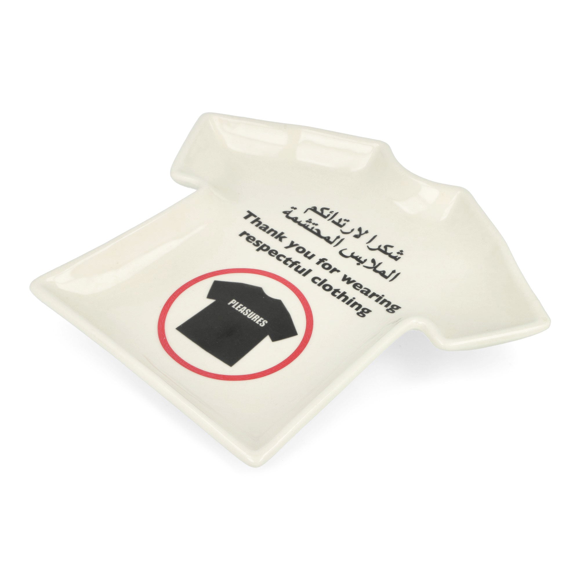 Pleasures<br>Respectable Ceramic Tray