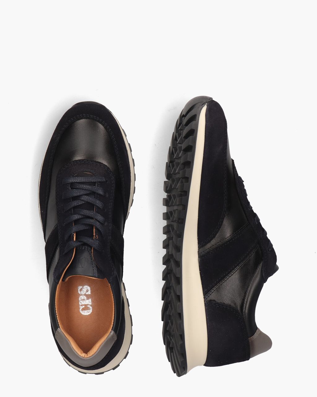 Cypres Ulises Donkerblauw Herensneakers