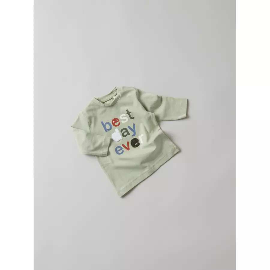 name it Langarmshirt Nbmlamin Desert Sage