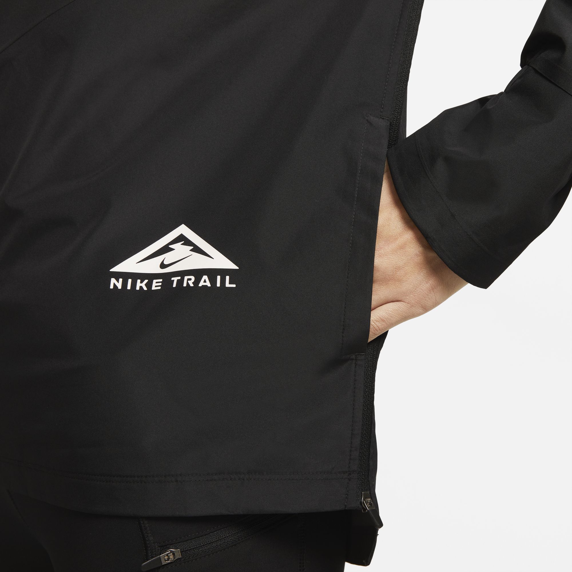GORE-TEX Infinium Trail Running Jacket Dame 010/Black/DK Smoke Grey/Black/White
