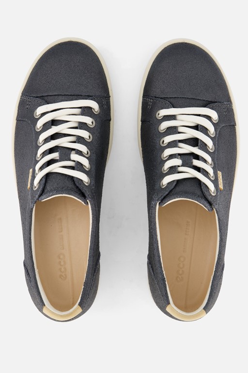 Ecco Soft 7 W Sneakers zwart Leer