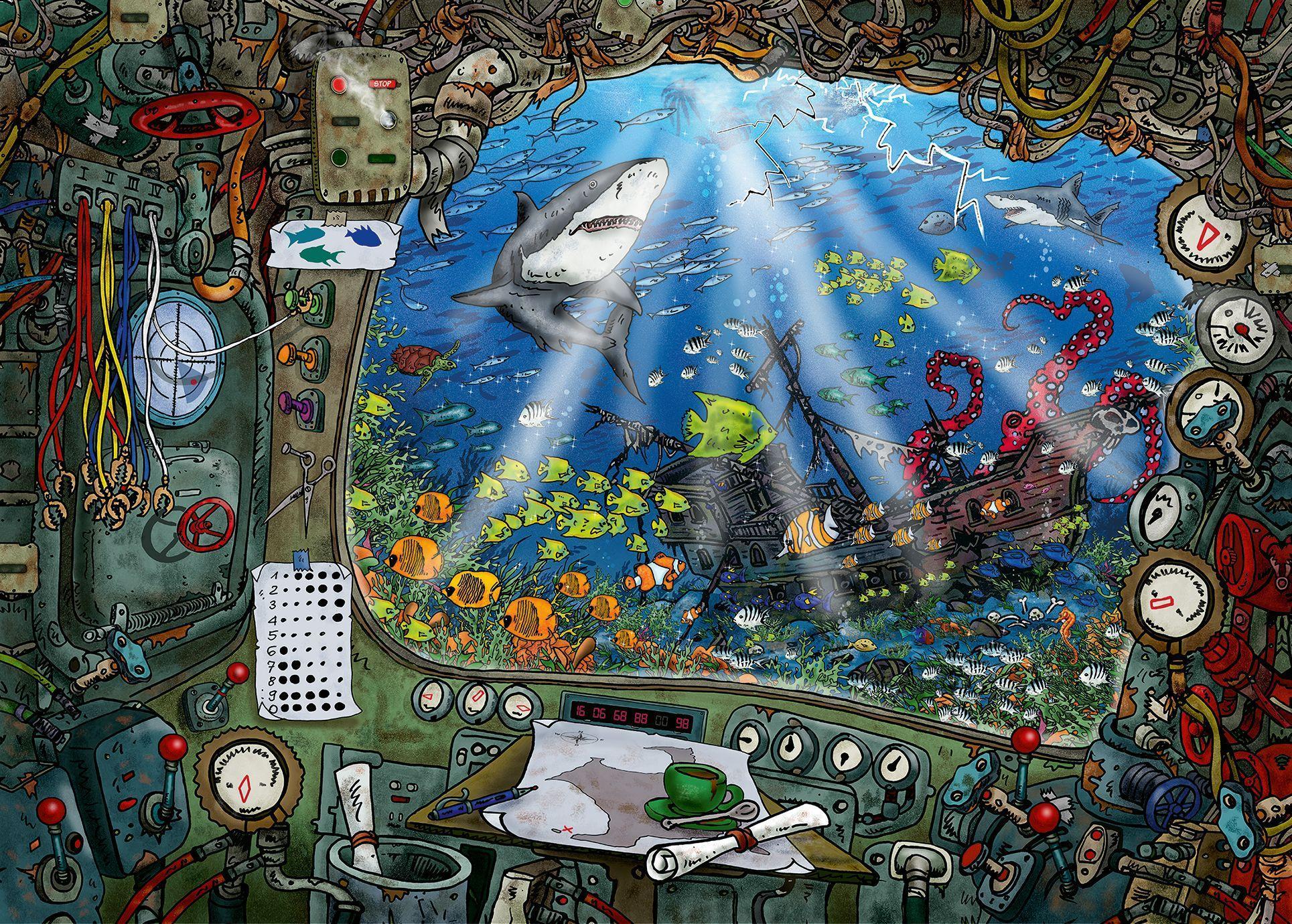 Rätsel-Puzzle EXIT – IM U-BOOT 759-teilig