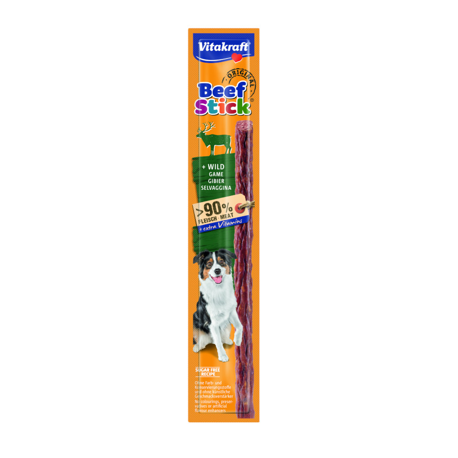 Palitos de carne de veado Vitakraft para cães