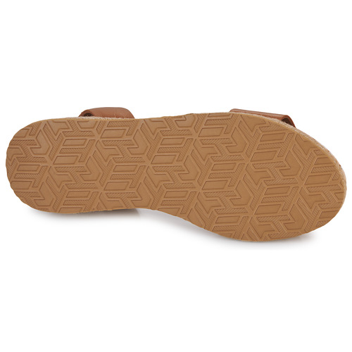 Tommy Hilfiger - LOW WEDGE SANDAL - Cognac