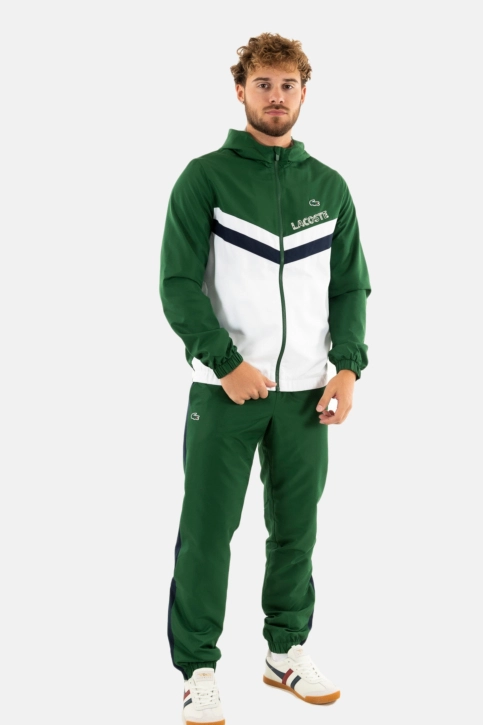 Joggings lacoste wh4241 720 vert/blanc-marine