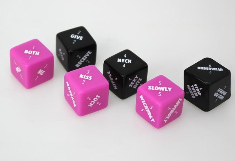 Adult Games Sexy 6 Dice - Sexy Voorspel Dobbelstenen multicolor