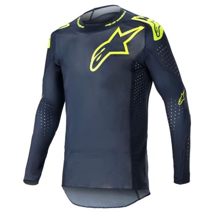Maillot cross Alpinestars SUPERTECH BRUIN 2023 - Bleu / Jaune