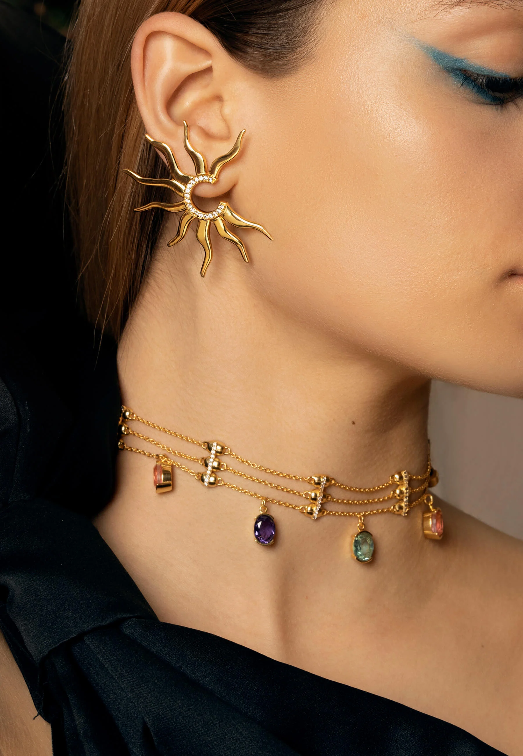 THE EMPRESS - Collier choker | Multicolore