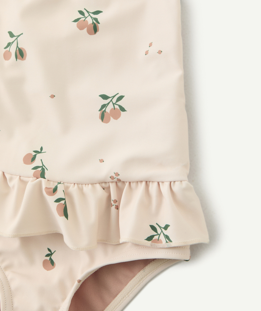 LIEWOODmaillot de bain 1 pièce rose pâle imprimé pêche
