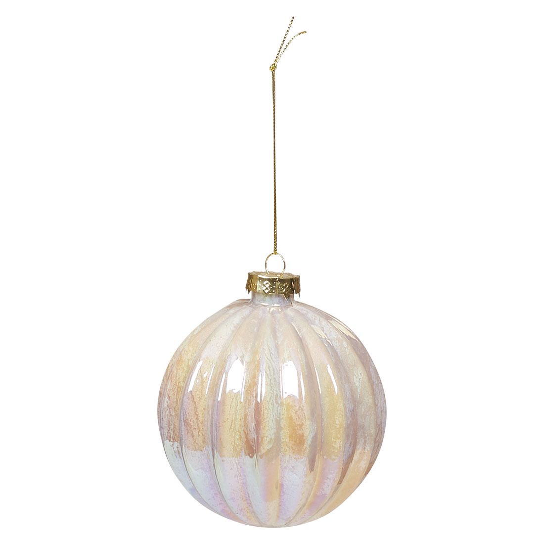 Julekule i glass 10cm Heaven