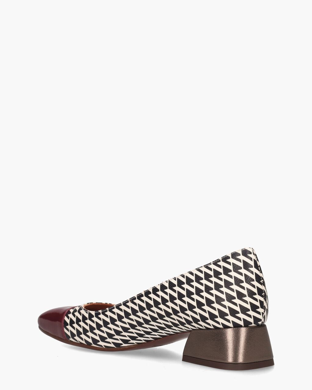 Chie Mihara Hailu Zwart/Off-White/Multicolor Damespumps