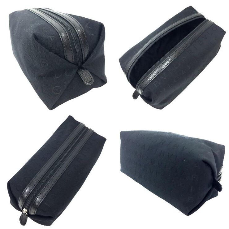 Bvlgari Vintage Bvlgari Pouch Black