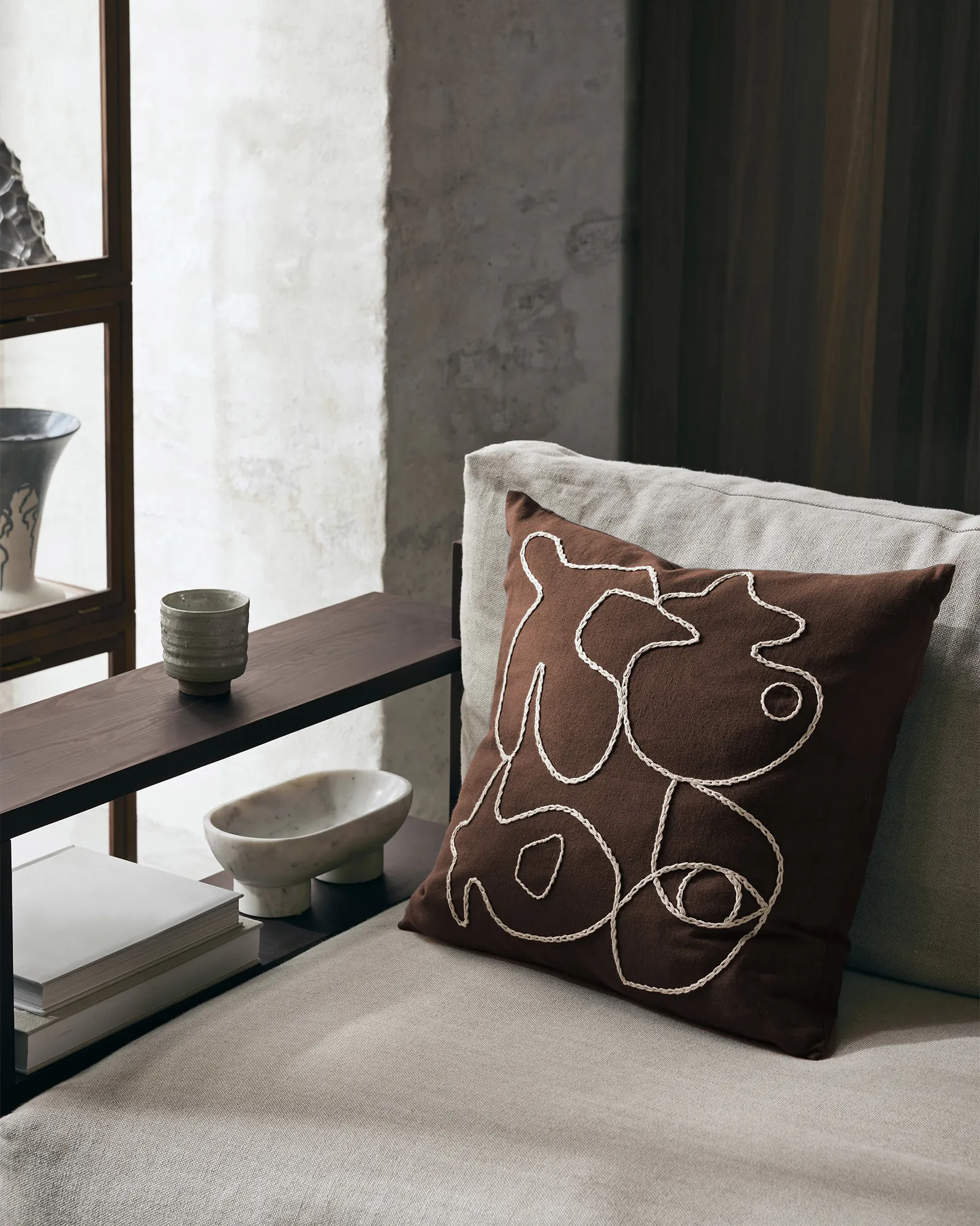 ferm LIVING Figure Cushion