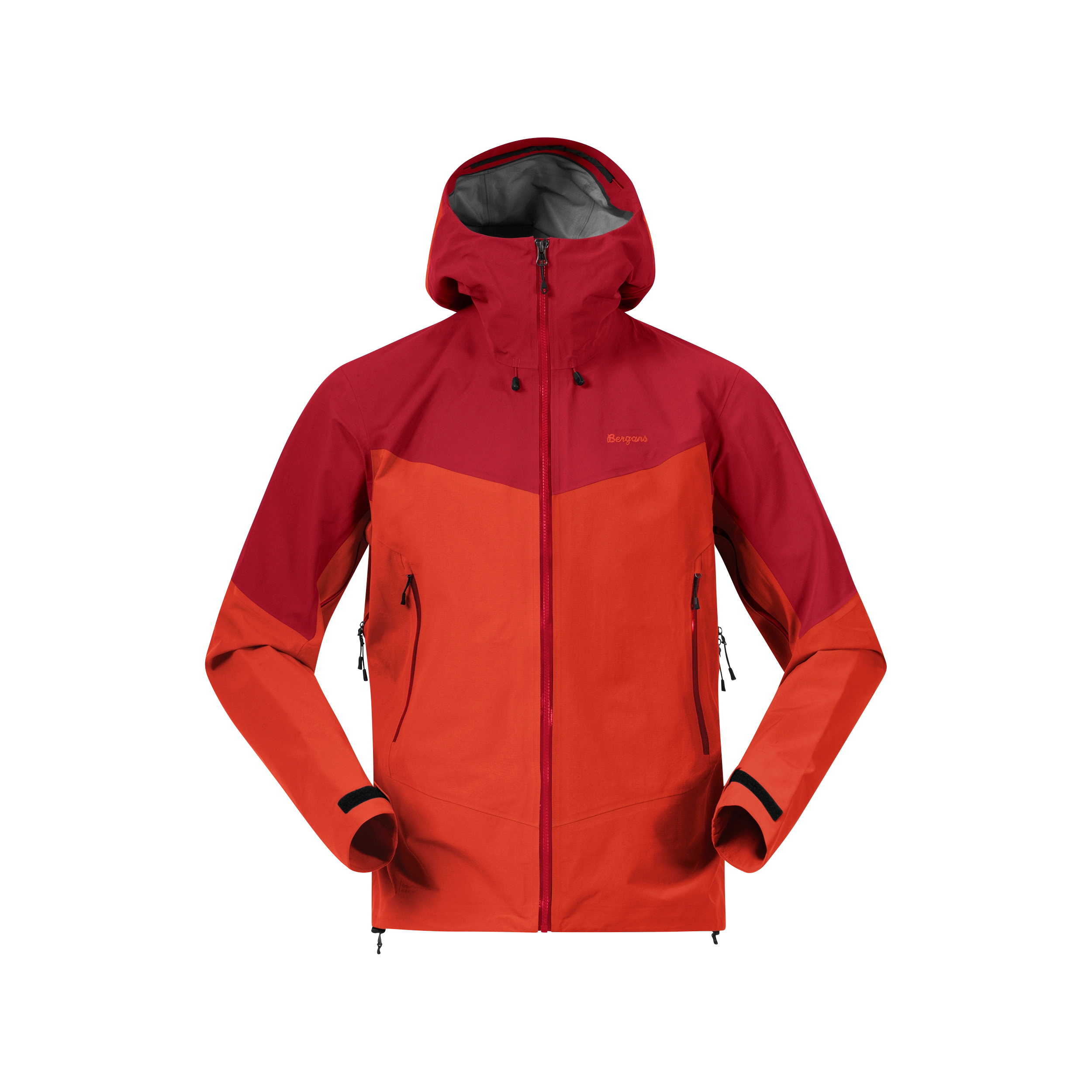 Rabot Alpine 3L Shell Jacket Men Lava / Red