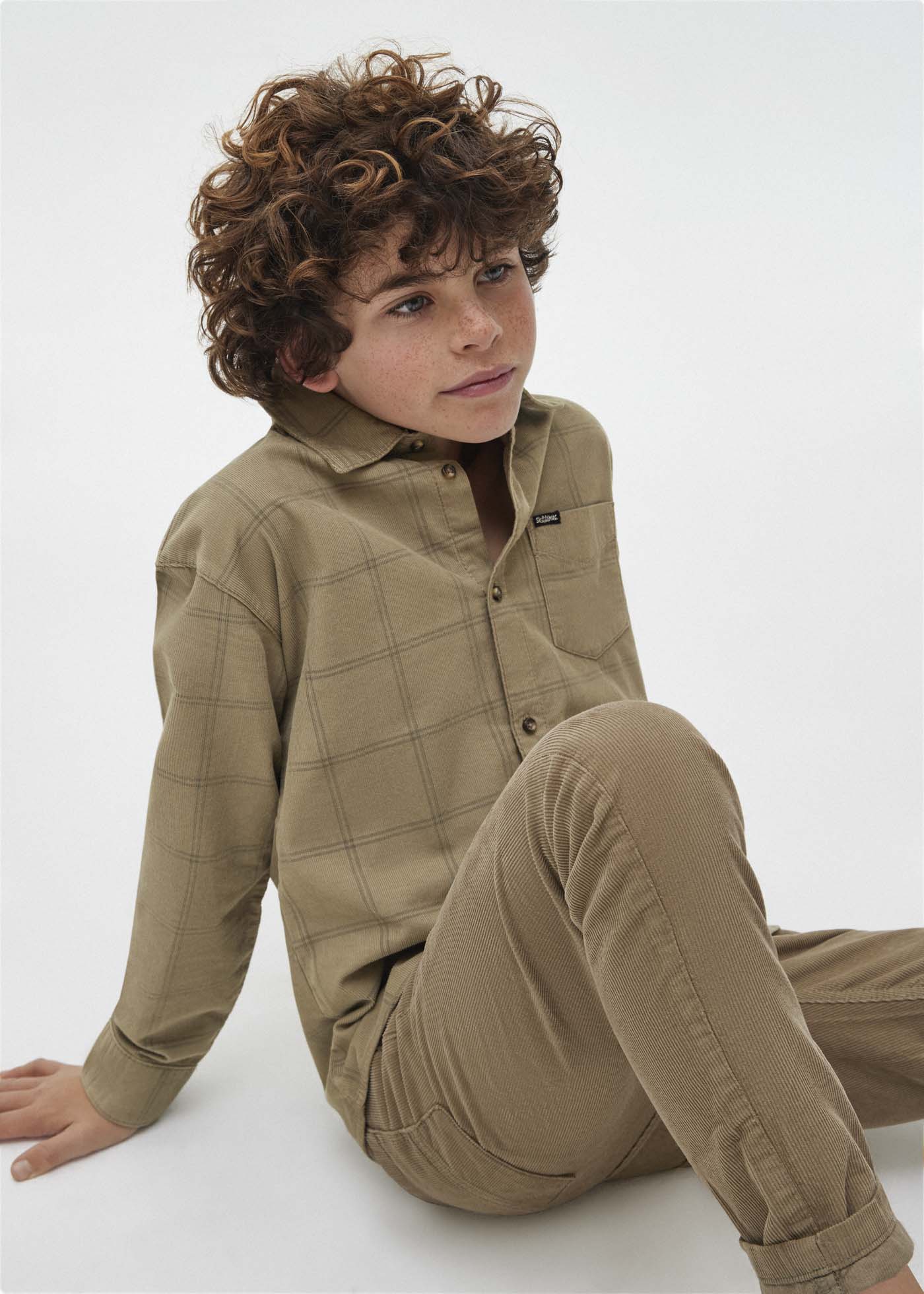 Sobretudo de veludo cotelê Better Cotton Boy
