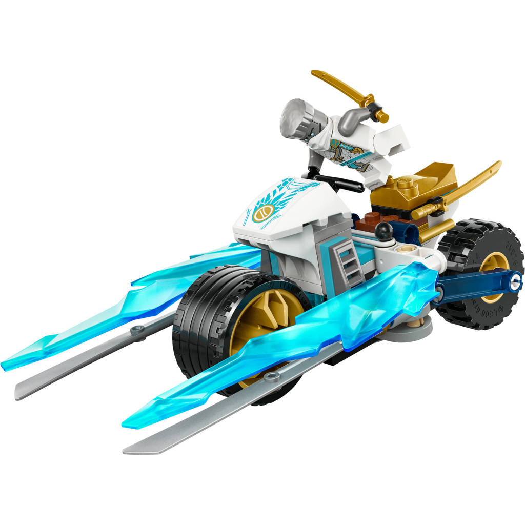 Klein setje, coole functieZane's ijsmotor Rollenspel Bouwpakket voor Kinderen met Ninja Speelgoed 71816