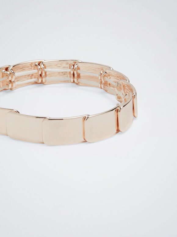 Pulsera Elástica Oro Rosa - Oro Rosa