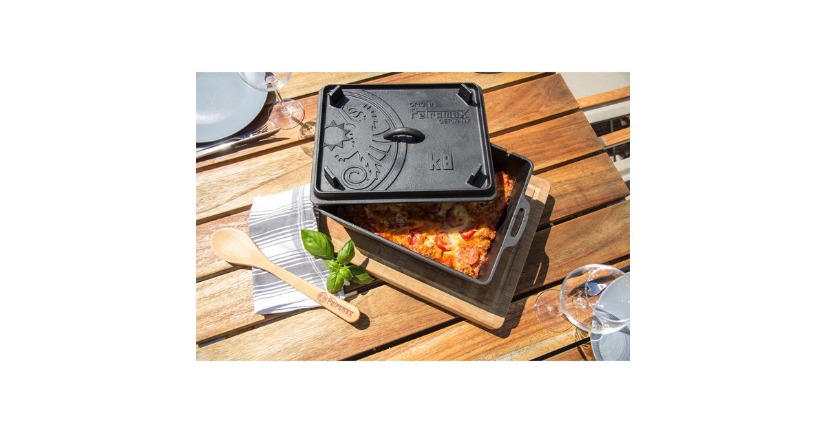 PetromaxLoaf Pan k8 kookpan  (Zwart, 5,5 liter)