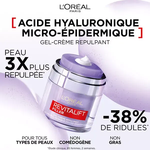 Gel-Creme Preenchedor L'Oréal Paris Hidratante e Antienvelhecimento