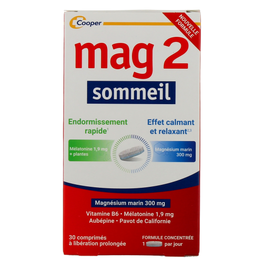 Mag 2 sommeil : mélatonine, magnésium et plantes pour mieux dormir