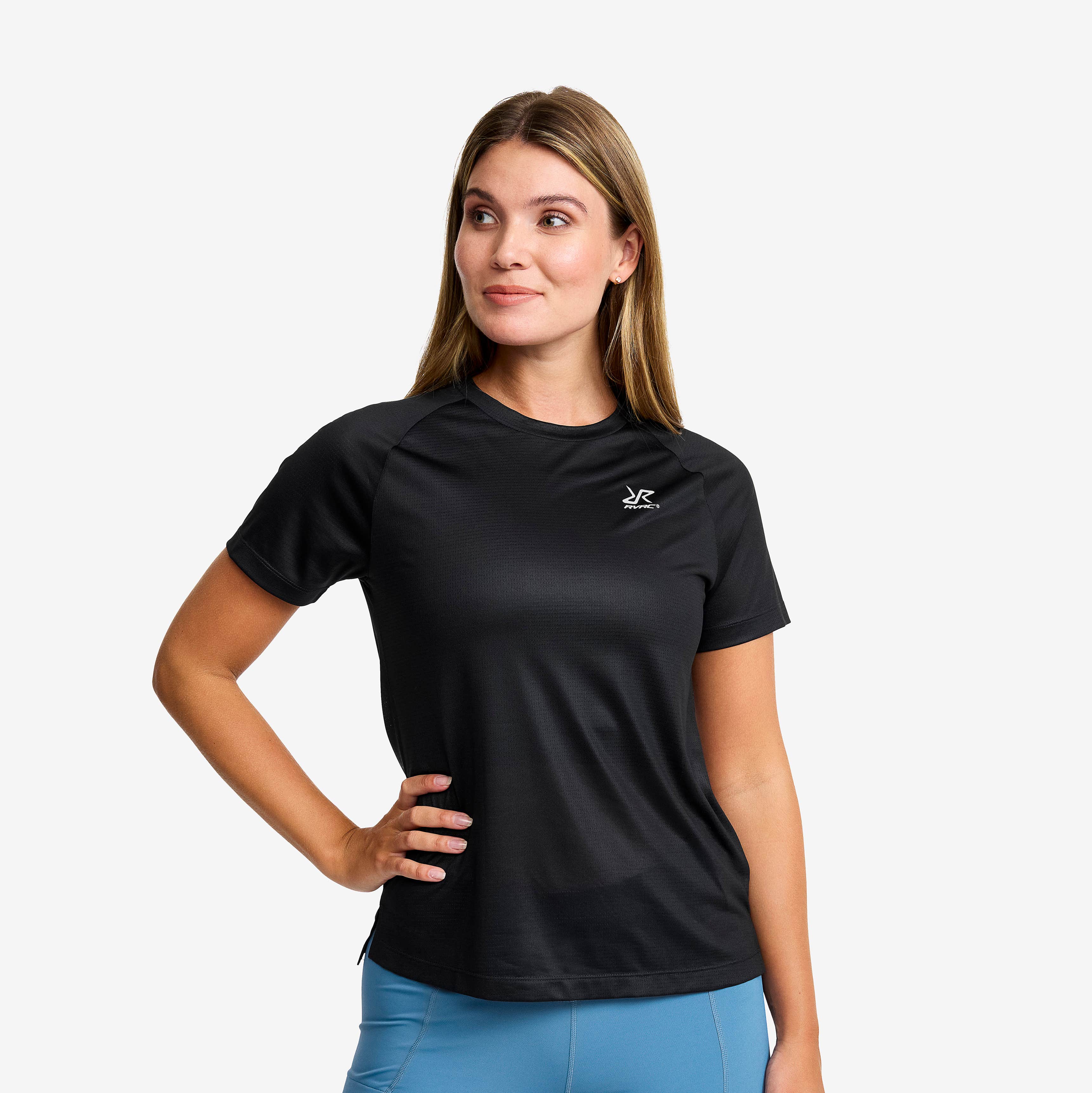 Intensity Light Crew Neck T-shirt Dame Black