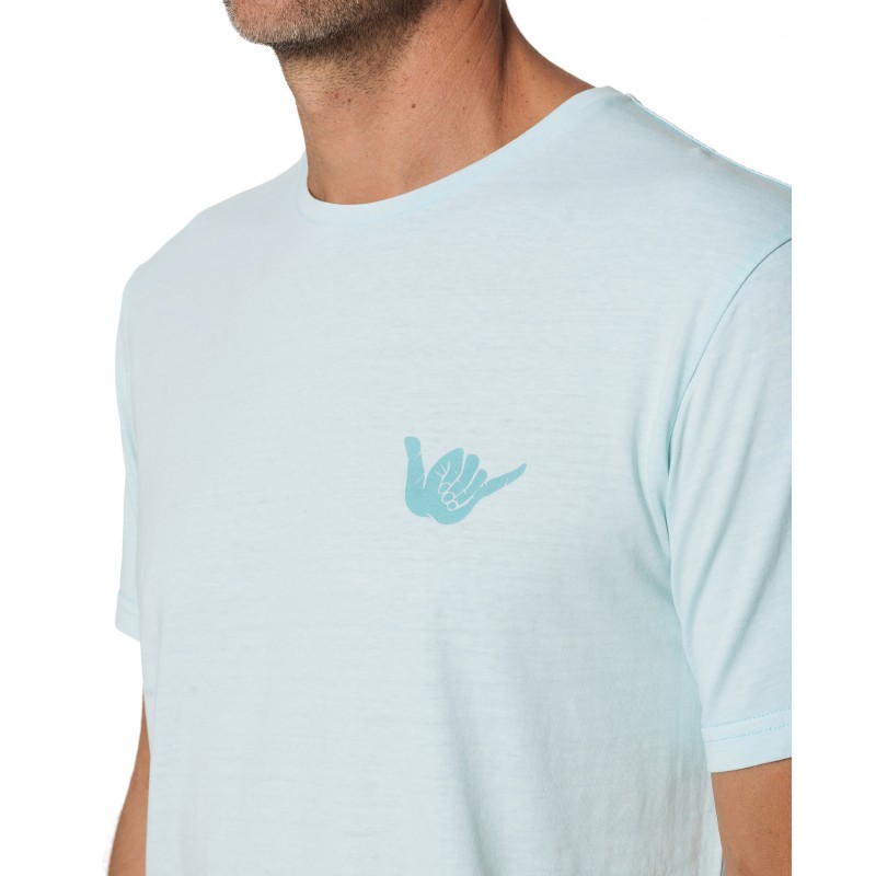 T-Shirt Rip Curl Emblem Blue - The Corner Shop