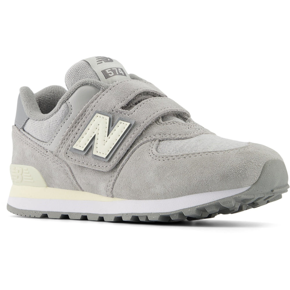 Køb New Balance 574 Kids Hook & Loop Sneakers Concrete